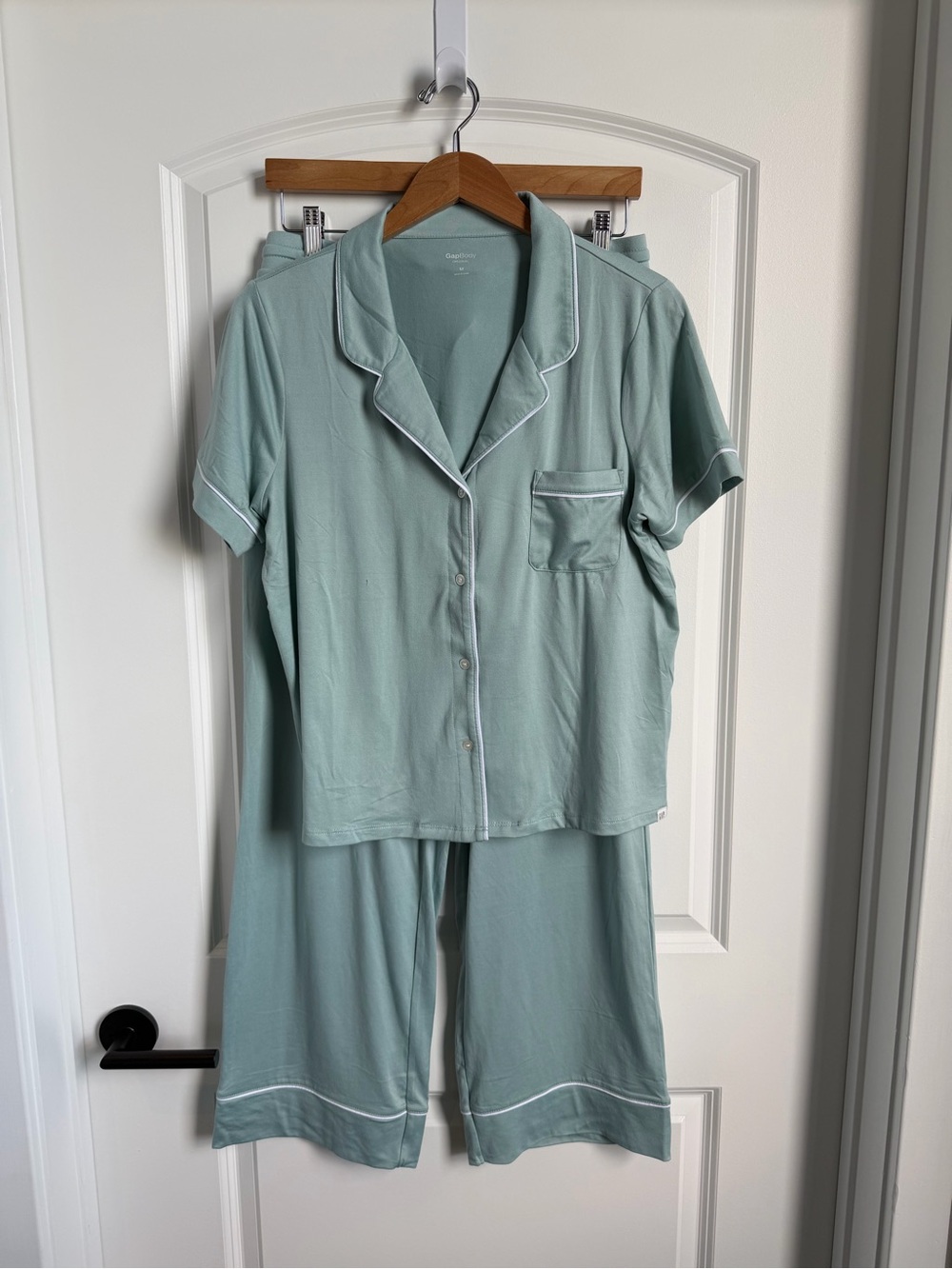 GapBody Aqua Short Sleeve Pants Pajama Set